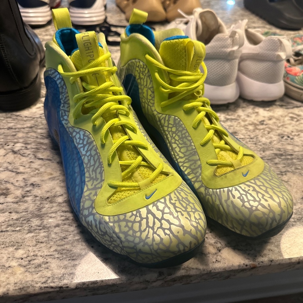 Size 14 Nike Flightposite Electric Elephant